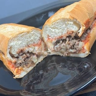 Pizza Steak & Cheese Sub