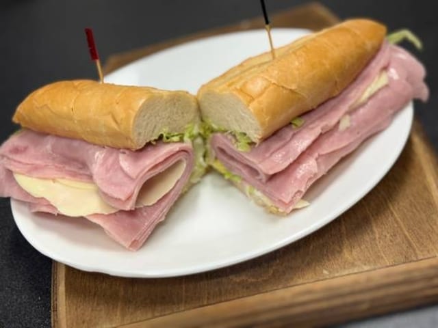 Ham & Cheese Sub.