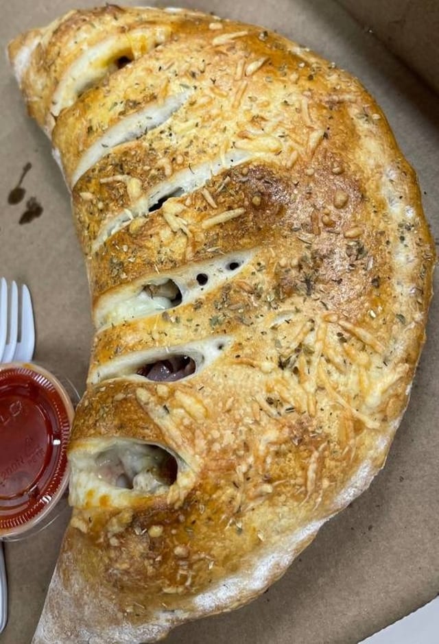 Meat Lover's Calzone.