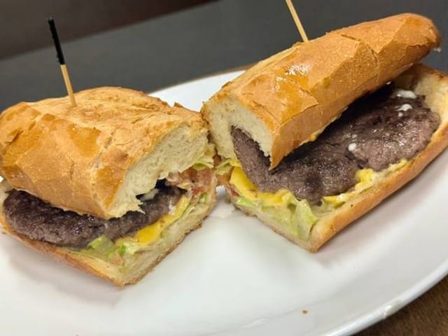Cheeseburger Sub.