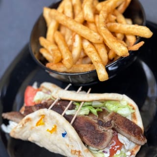 Lamb on Pita